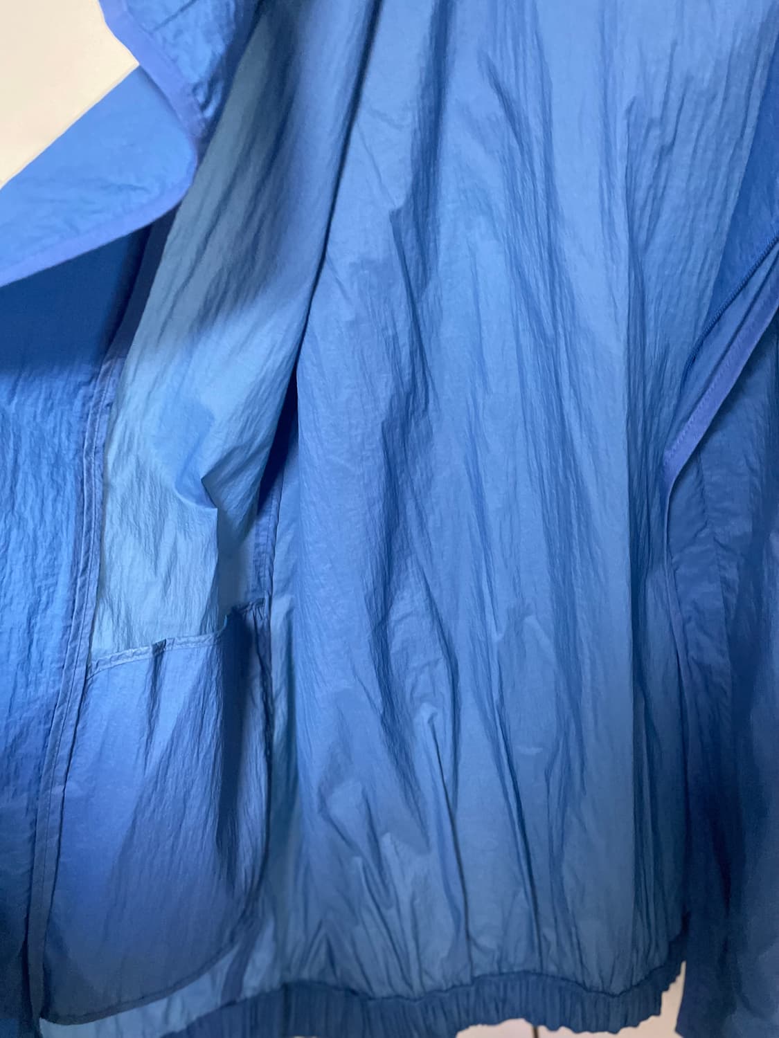 GAP 블루 여성 롱 바람막이 S 상품이미지5