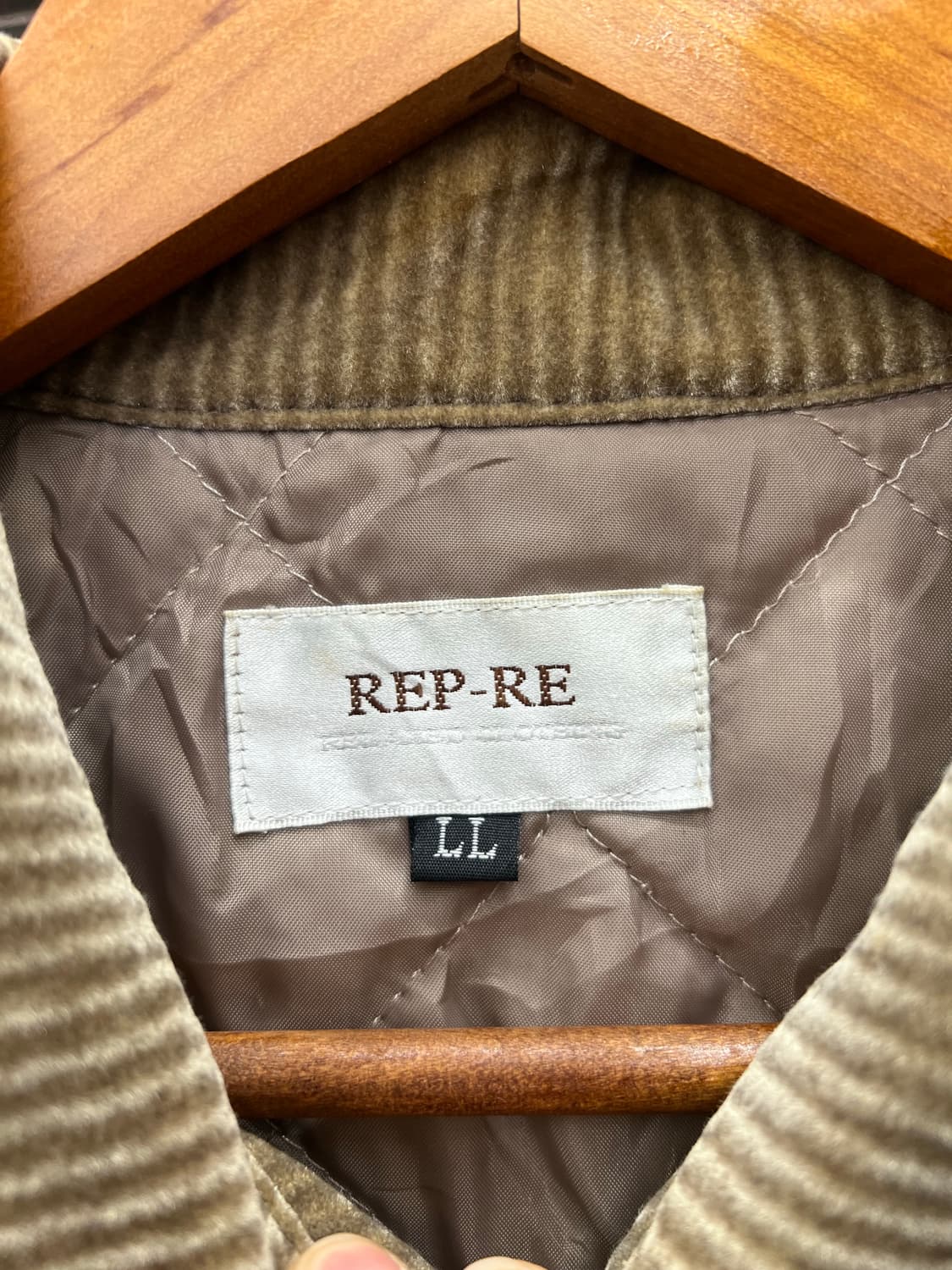 90s Japanese Corduroy Work Jacket (LL) 상품이미지3