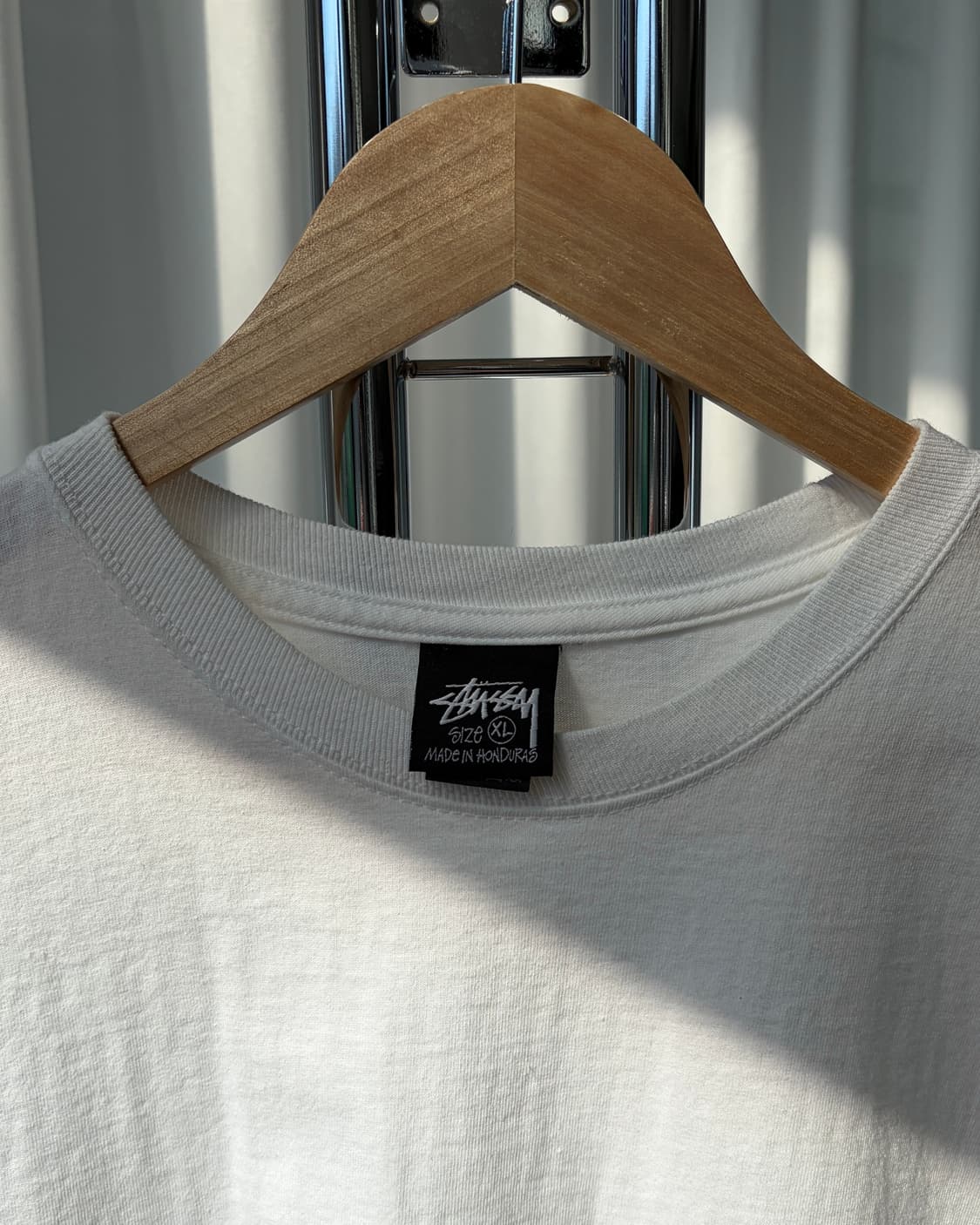 [XL]STUSSY 스투시 스무스 인터내셔널 티셔츠 화이트 상품이미지7