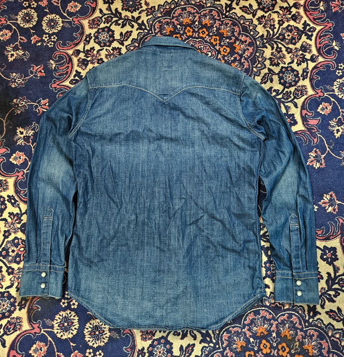 리바이스(Levis) 데님 웨스턴 셔츠 M size 상품이미지5