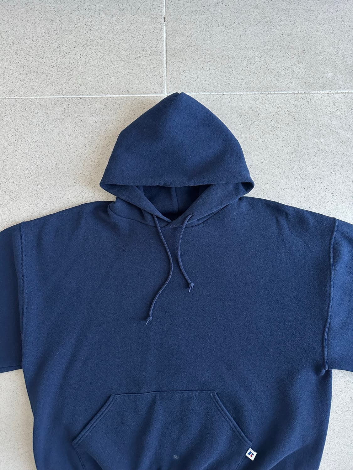 00s 빈티지 러셀 후드 네이비 XL 상품이미지3