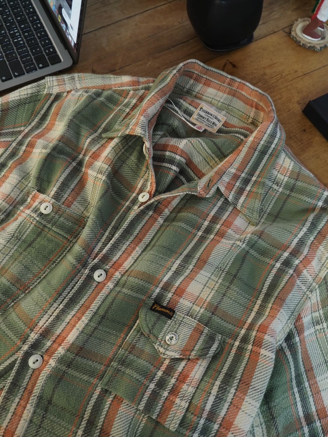 Pherrow's flannel shirt 상품이미지1