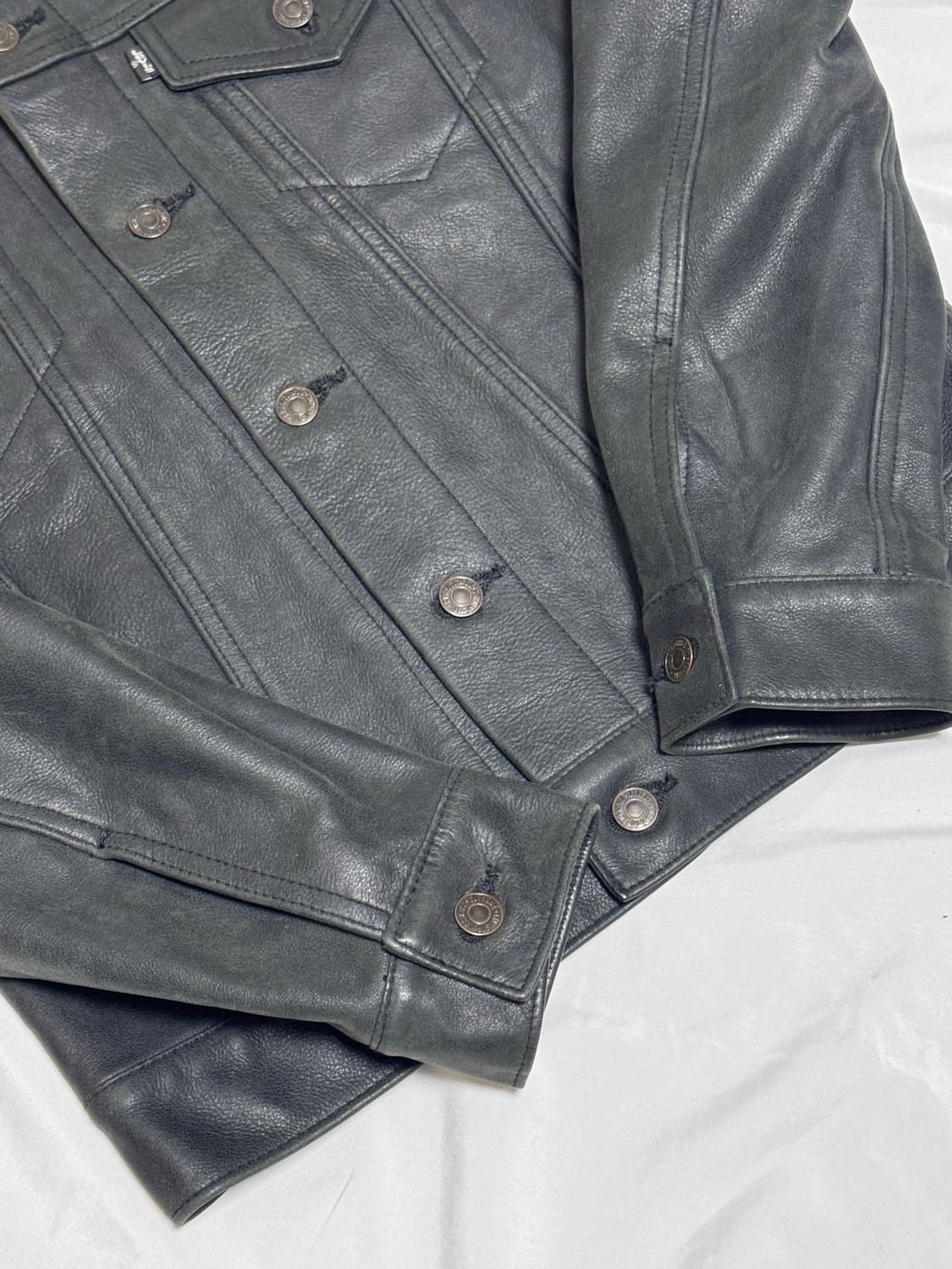 슈프림 x리바이스 leather jacket 2011-fw 상품이미지8