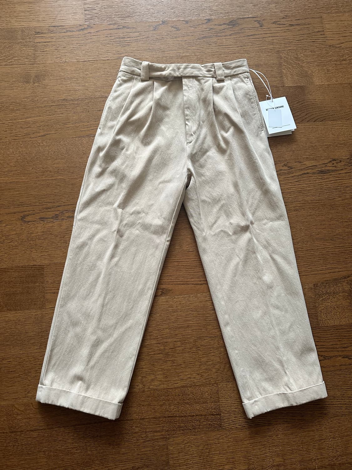 캡틴선샤인 2 Pleats Wide Trousers 상품이미지1