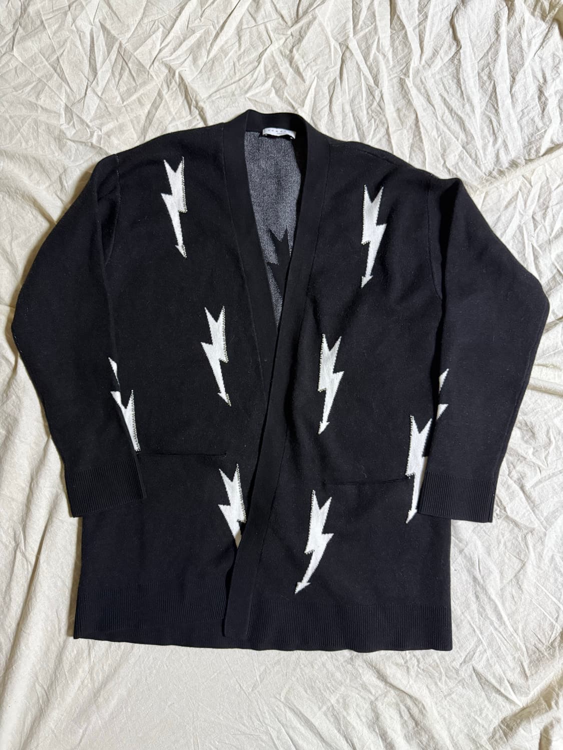 산드로 번개 니트 가디건  상품이미지2