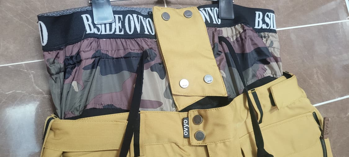 B.SIDE OYYO 스키/보드 바지 카고 스타일(벨트세트) 상품이미지2