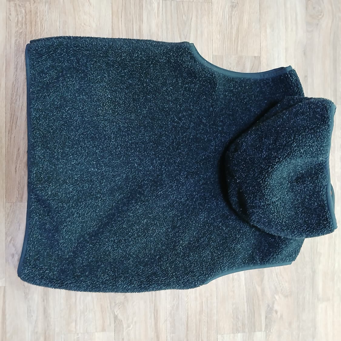 아디다스 올드스쿨 양면 블랙 후리스 빈티지 조끼 패딩 자켓 상품이미지5