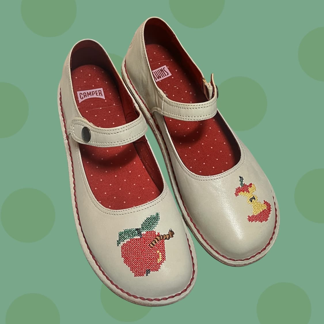 핀터깔! 캠퍼 트윈스 애플 메리제인 슈즈 상품이미지3