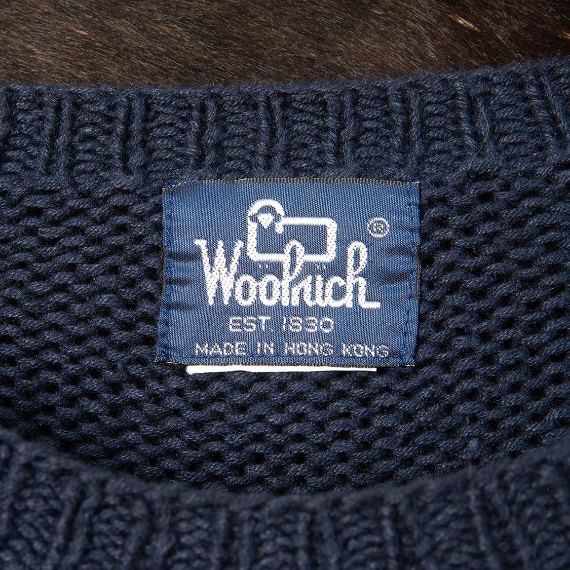 [120] 80s 울리치 플라이 루어 스티치 피셔맨 니트 스웨터  상품이미지4