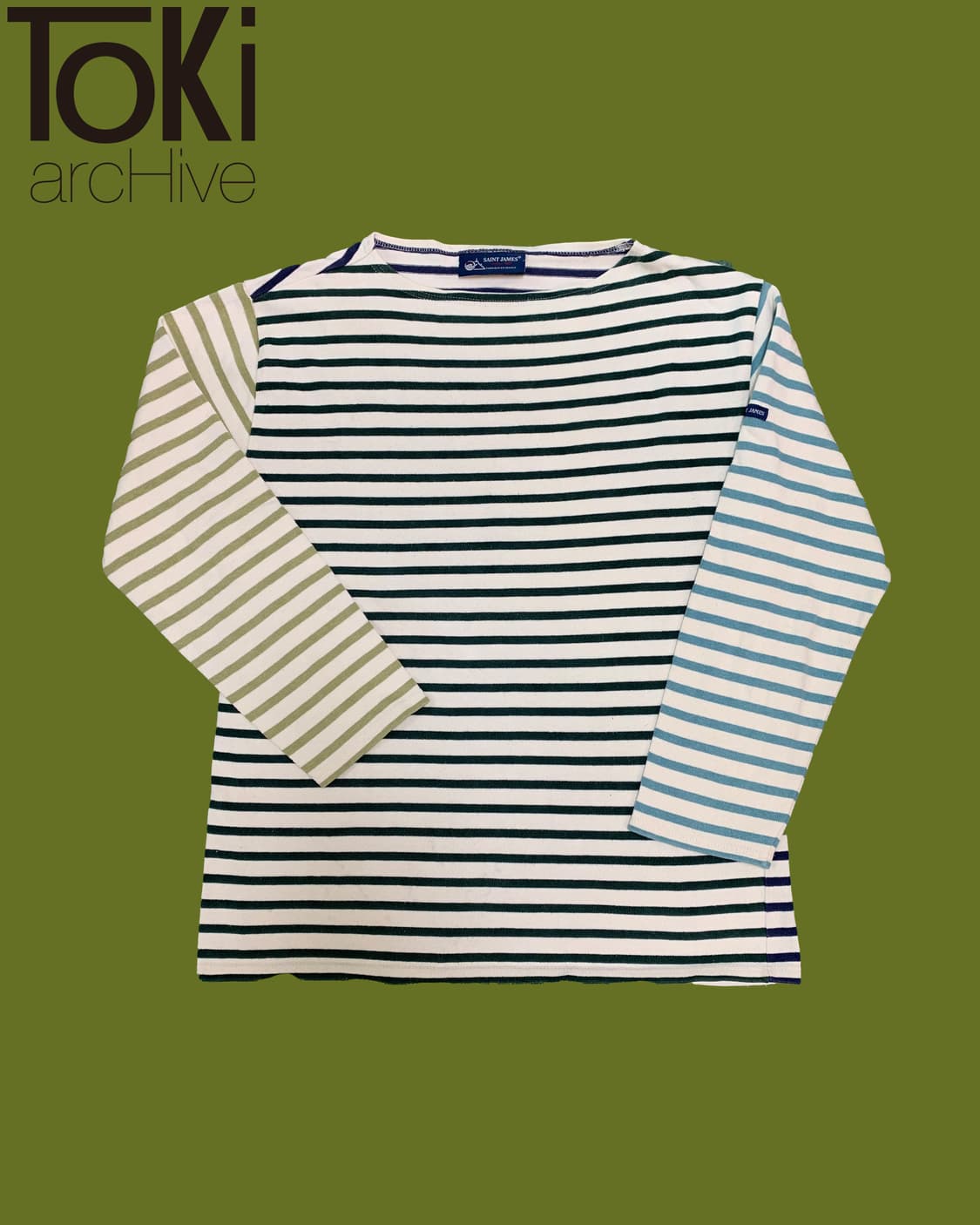 🇫🇷SAINT JAMES 90s Multi-Color Basque S 상품이미지1