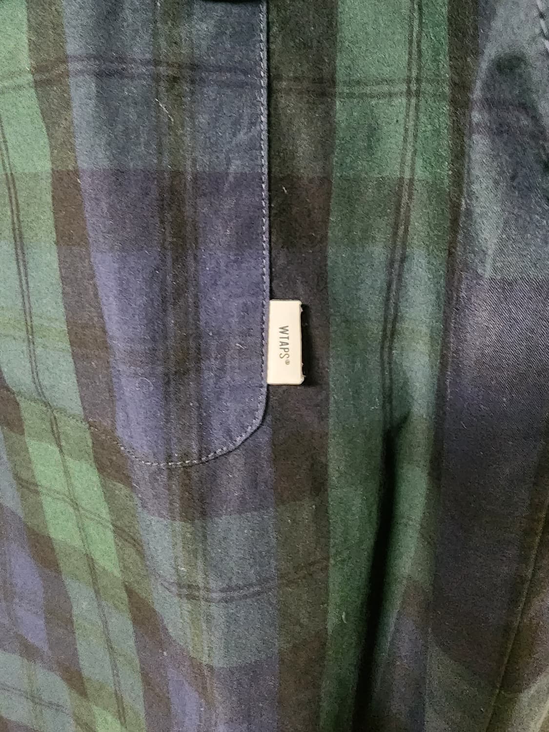 더블탭스 블랙와치 반팔 셔츠 4 상품이미지4