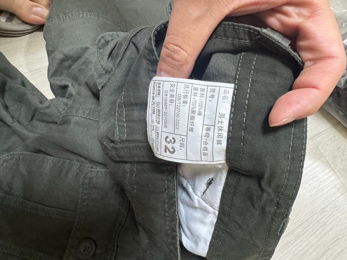 [L,32] 칼하트 카고팬츠 카키 상품이미지4