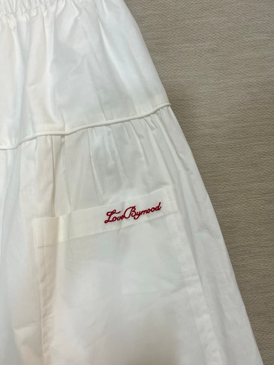 [새상품] 러브바이무드 에이프런 스커트  상품이미지6