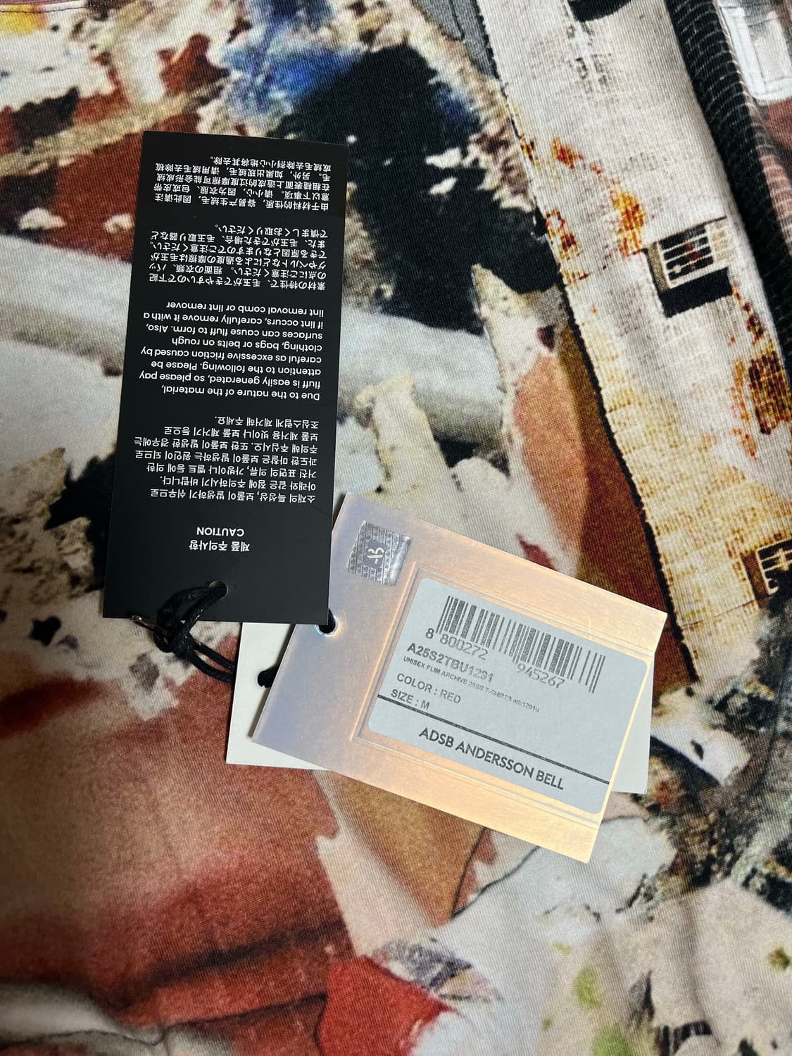 [M] 앤더슨벨 25SS 유니섹스 필름 아카이브 그래픽 포토 반팔티 상품이미지5