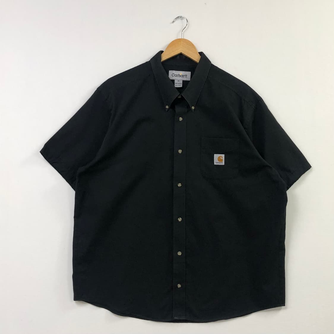 XL 칼하트 블랙 워크 셔츠 상품이미지2