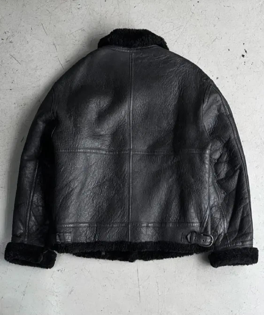 리얼레더 무스탕 B-3 자켓 상품이미지2