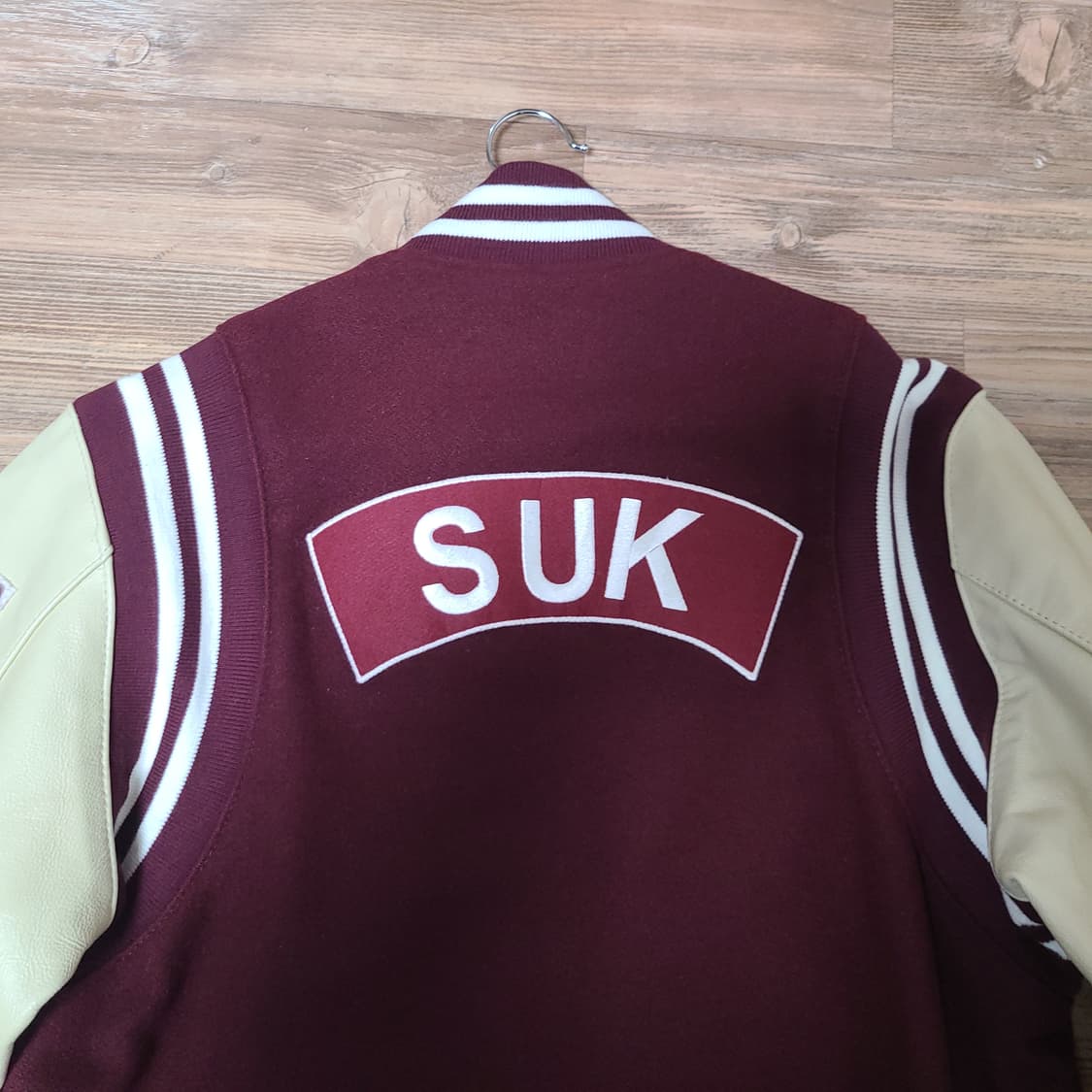 (95~100) HOLLOWAY 할로웨이 바시티 가죽 자켓 점퍼 상품이미지7