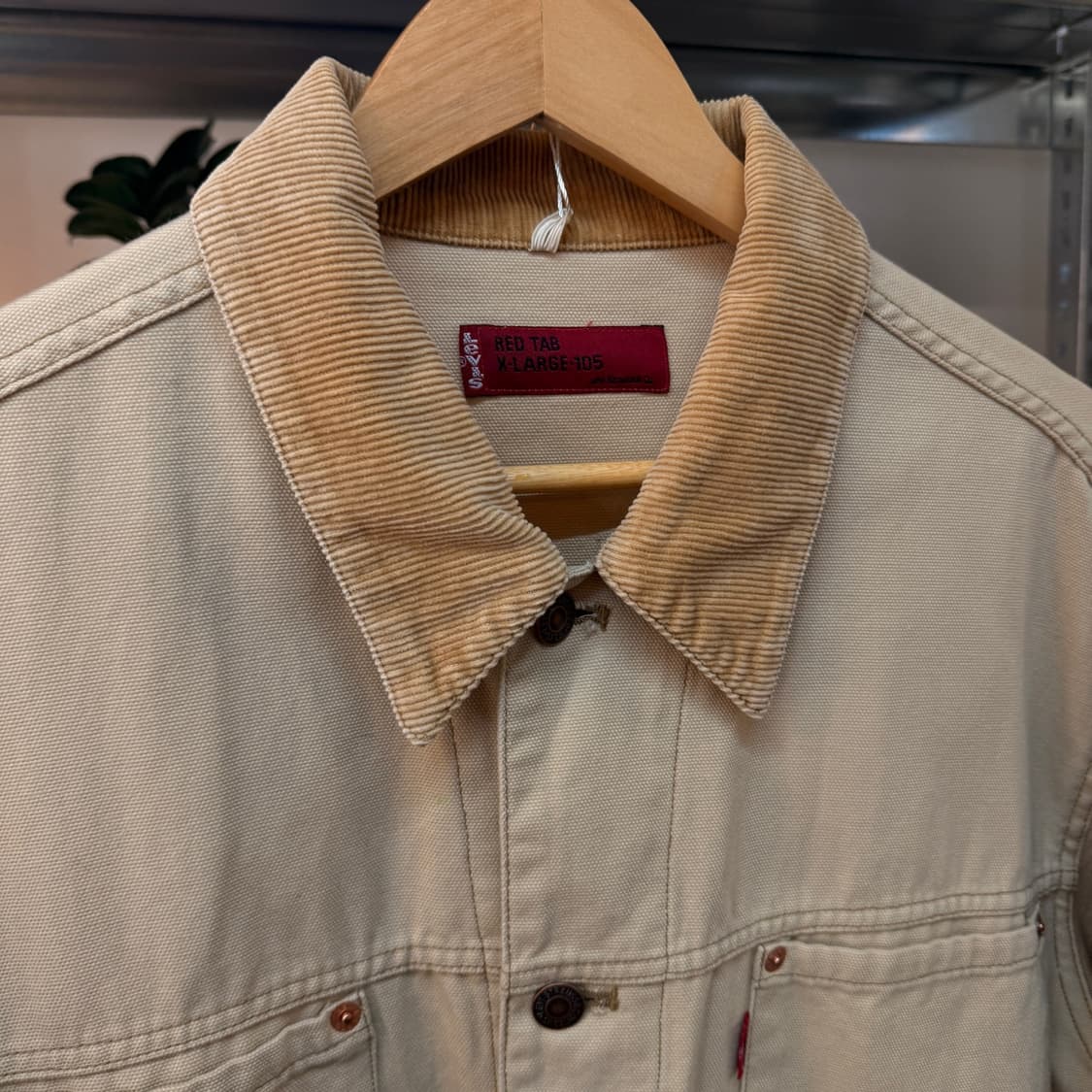 리바이스 레드 탭 코듀로이 카라 초어자켓 상품이미지3