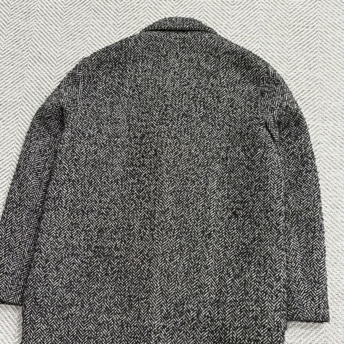 인사일런스 헤링본 울 모헤어 코트 v1875 상품이미지4