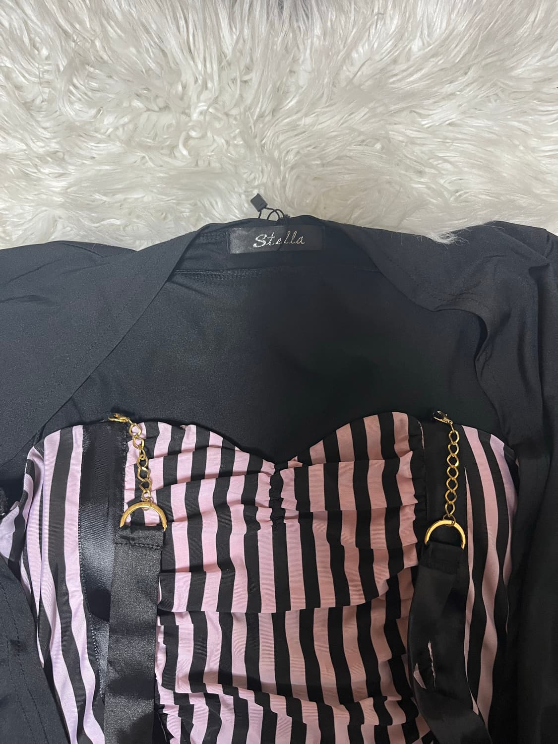 Gyaru 갸루 오네갸루 긴팔 블라우스 상품이미지3