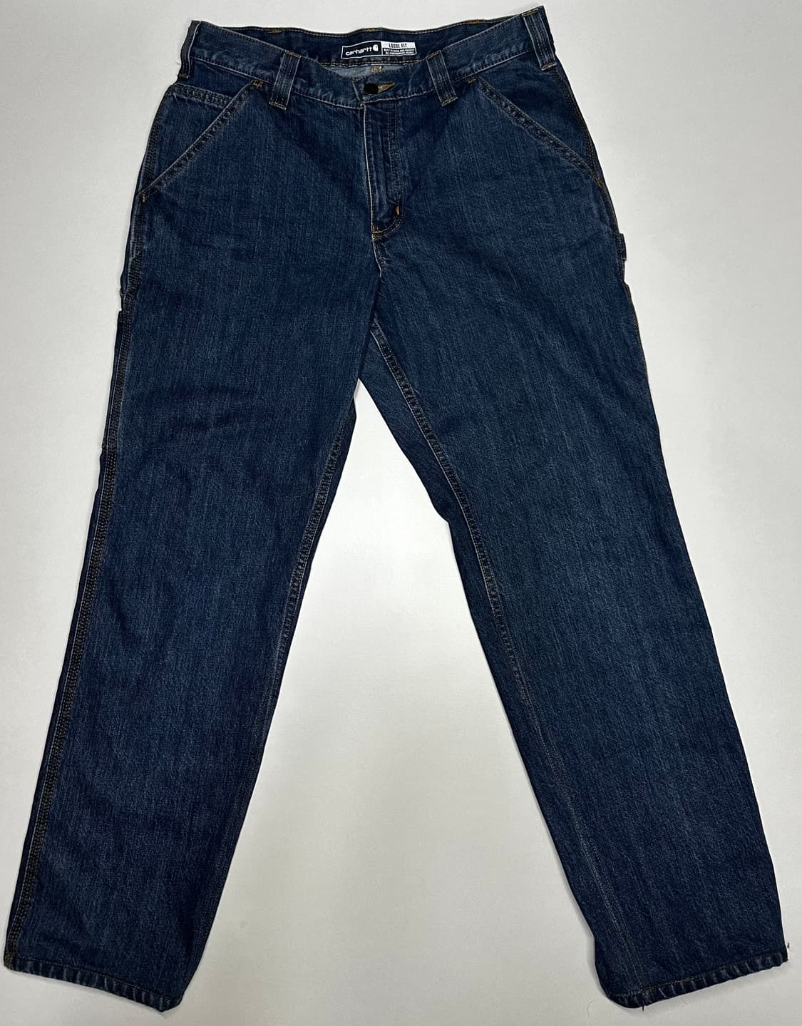 칼하트 데님 싱글 니 작업 바지 상품이미지3