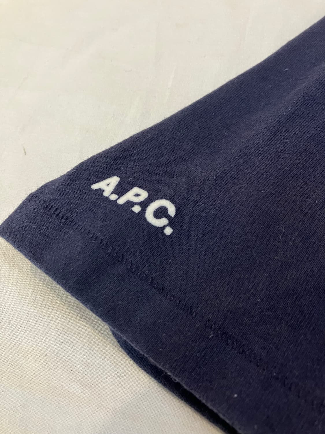 APC X JJJJOUND 반팔 티셔츠 네이비 상품이미지2