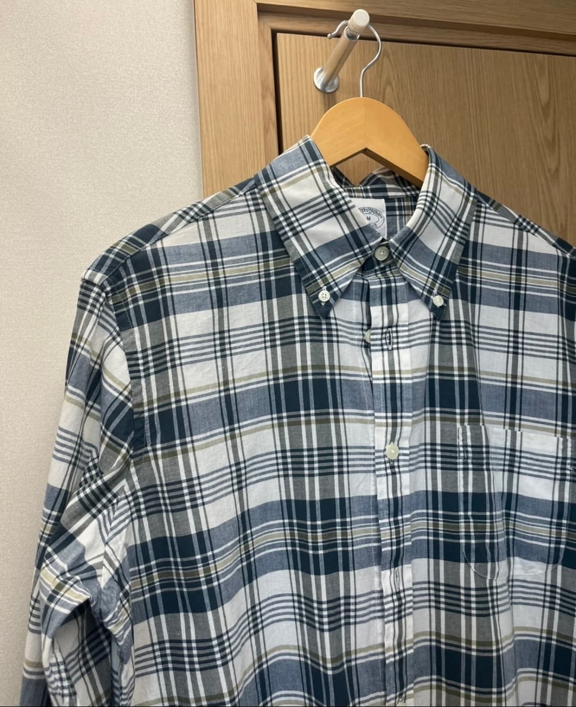 브룩스브라더스 마드라스 체크셔츠 상품이미지2