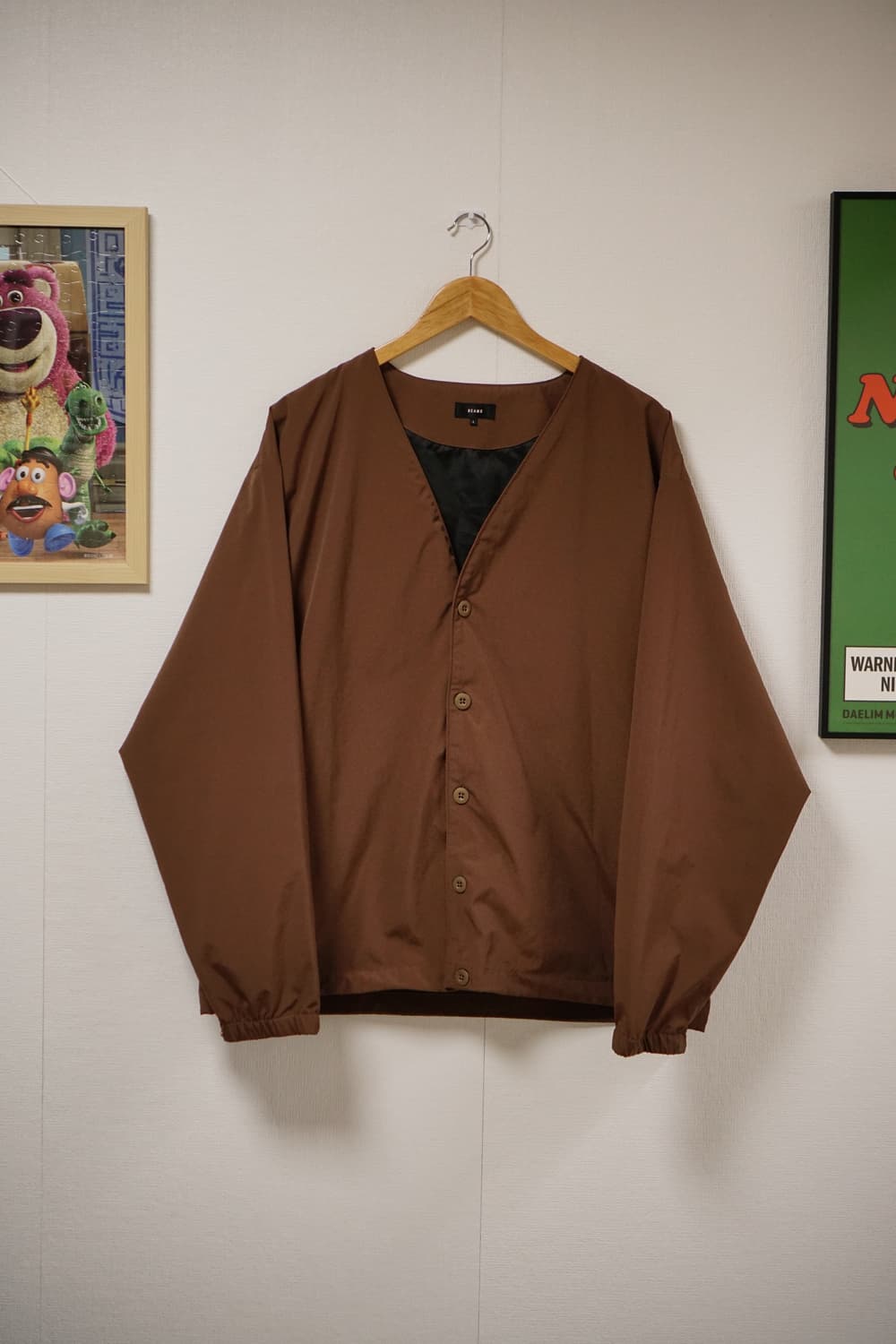 BEAMS 나일론 가디건 상품이미지1