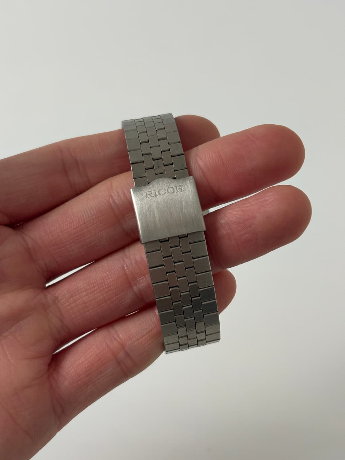 리코 1980년대 스트라이프 다이얼 실버 리쿼츠 남성 상품이미지8