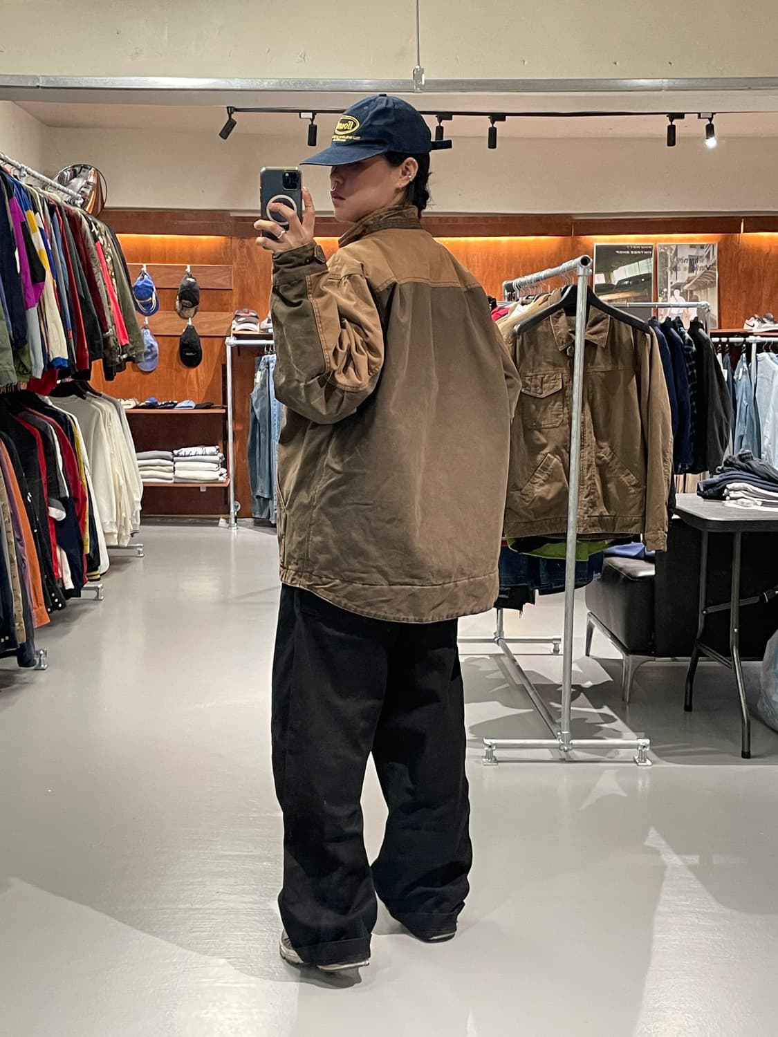 빈티지 워크 자켓 상품이미지3