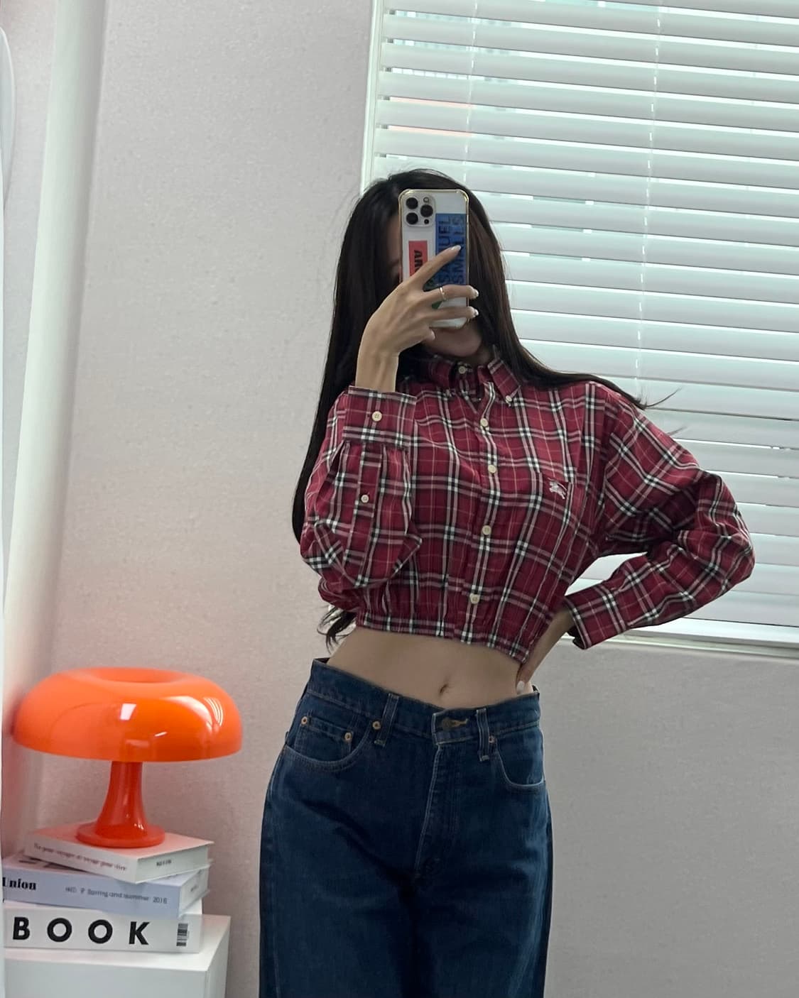 (WOMEN)버버리 크롭 셔츠-M1437 상품이미지1