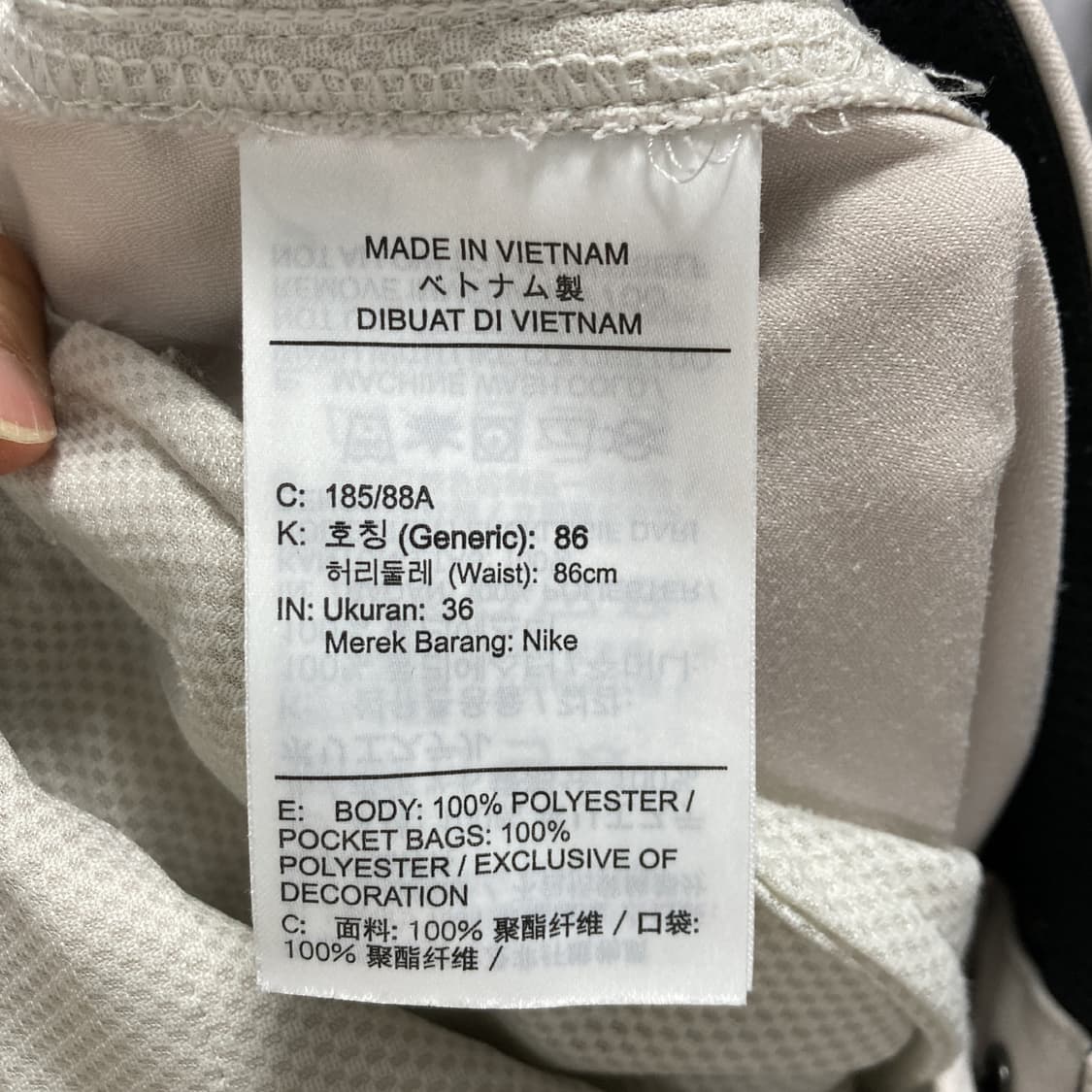 나이키 2024 투어 10인치 치노 남 골프쇼츠 36  상품이미지4