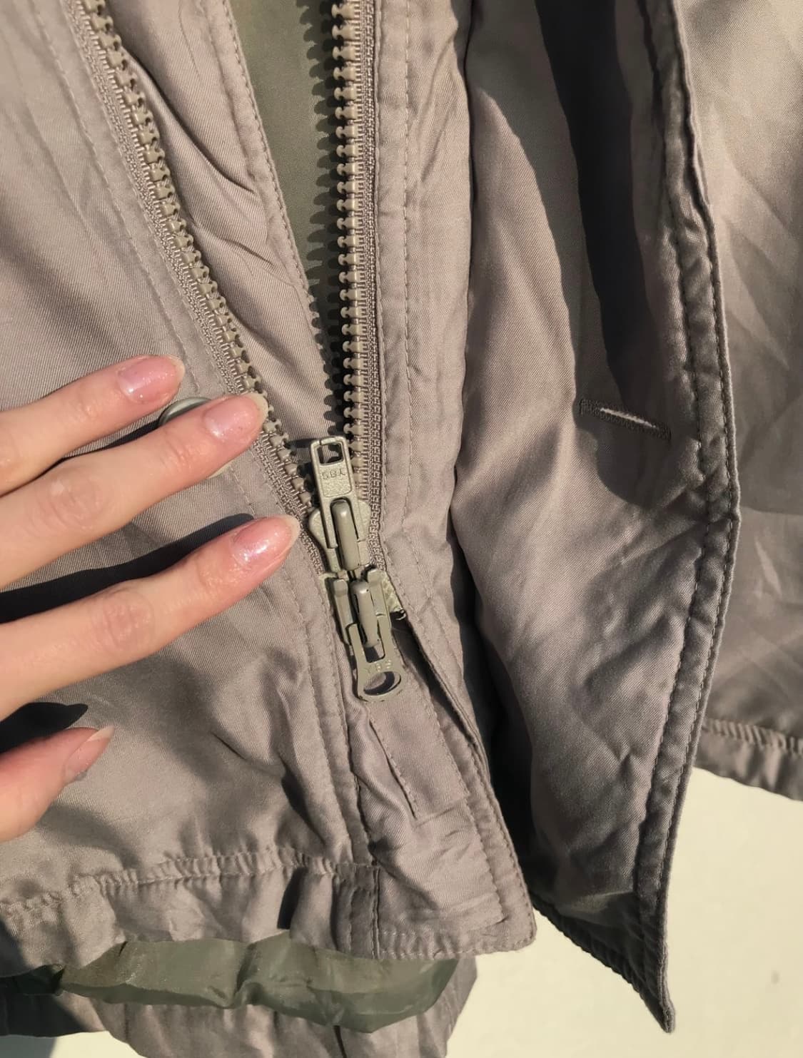 Outer - Soft Khaki Utility Jacket 상품이미지4