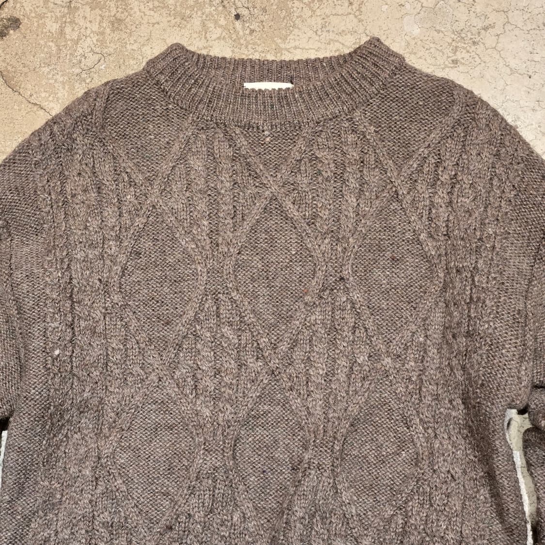 70s Palatine 아란 스웨터 Made in New Zealand 상품이미지2