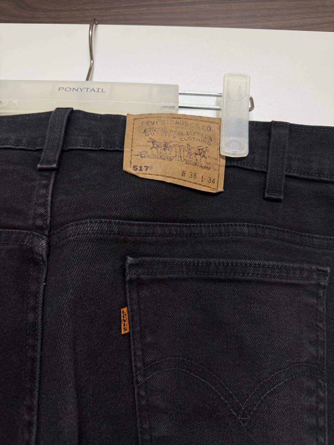90s 리바이스 517 블랙 (38x34) 상품이미지6