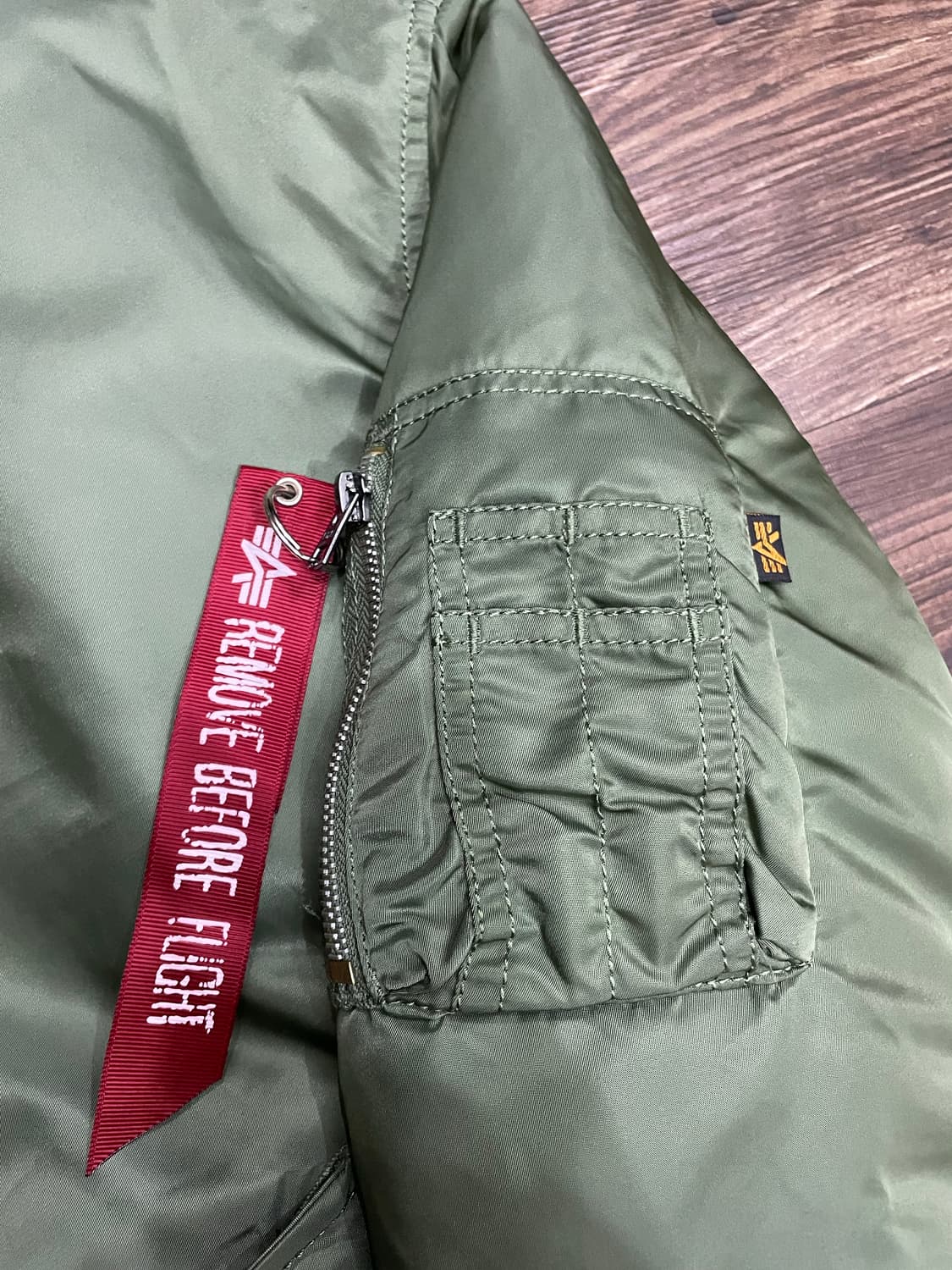 알파인더스트리 ma-1 마원 세이지 항공점퍼 상품이미지5