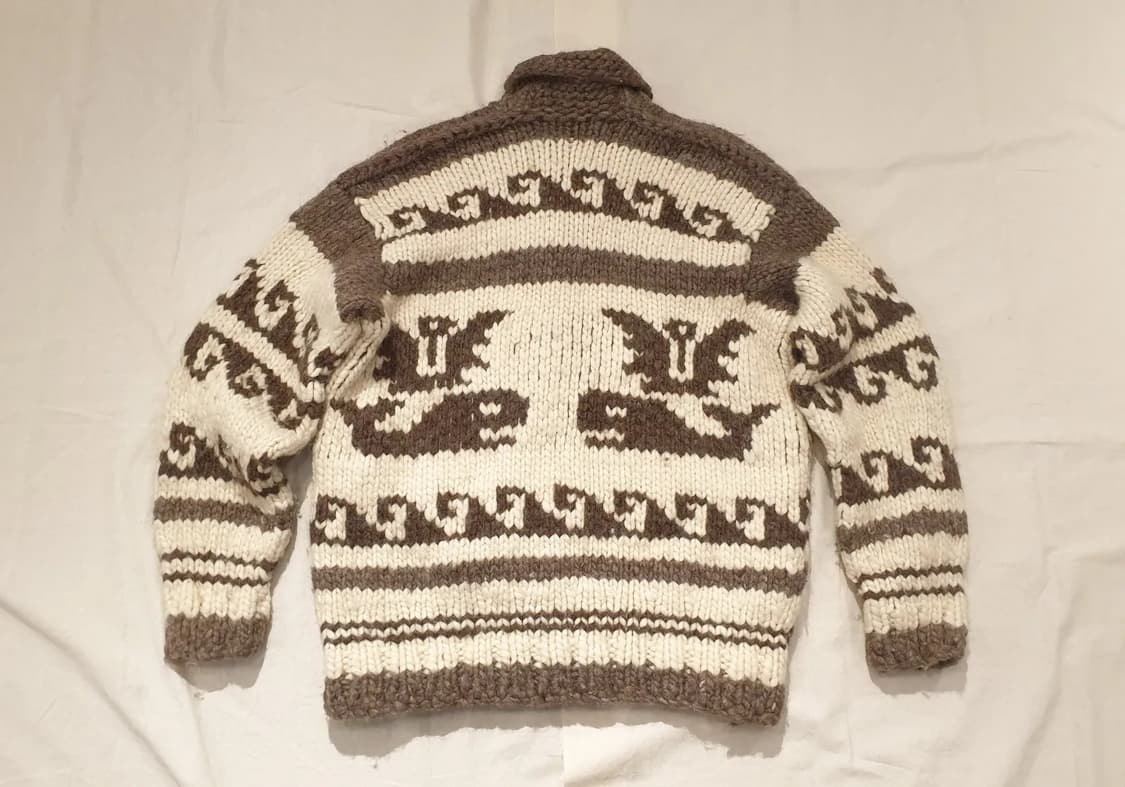 캐나다 코위찬 인디안 니트 상품이미지2