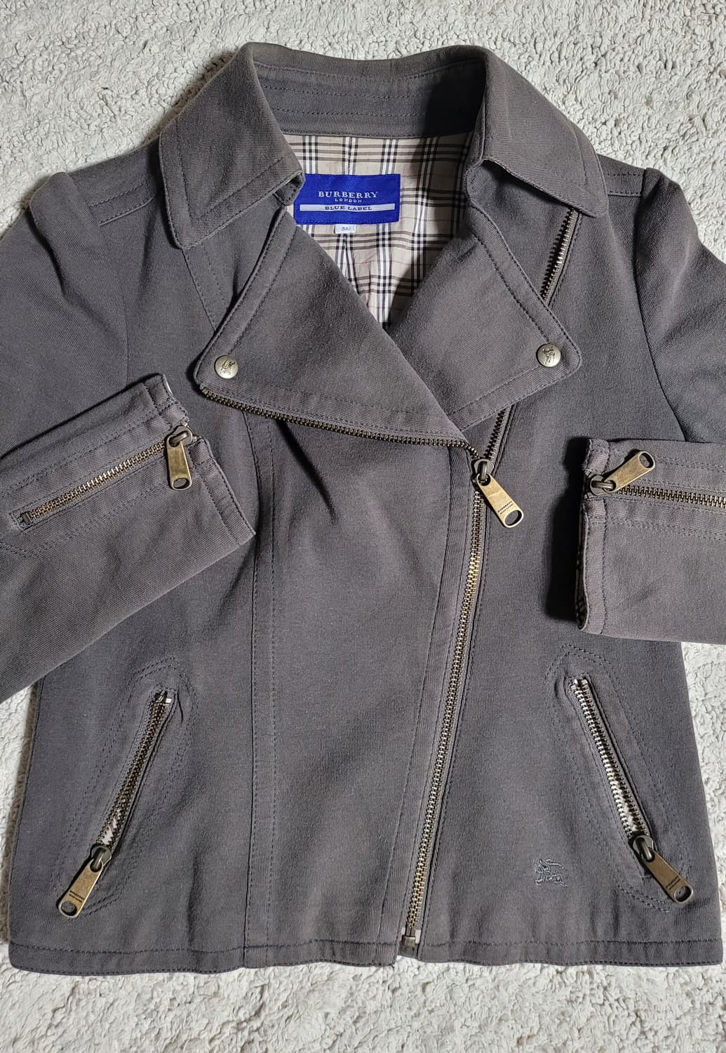 버버리 블루라벨 여성 자켓 (38사이즈) 상품이미지2