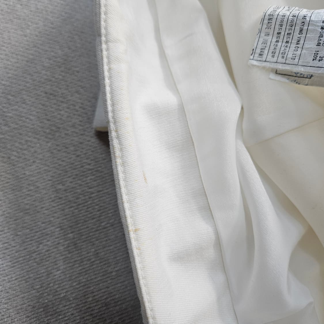 67-95 로엠 여성 화이트 미니스커트 0402Y 상품이미지4