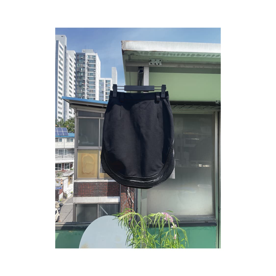 Apron Soft Conners Mini Skirt 상품이미지2