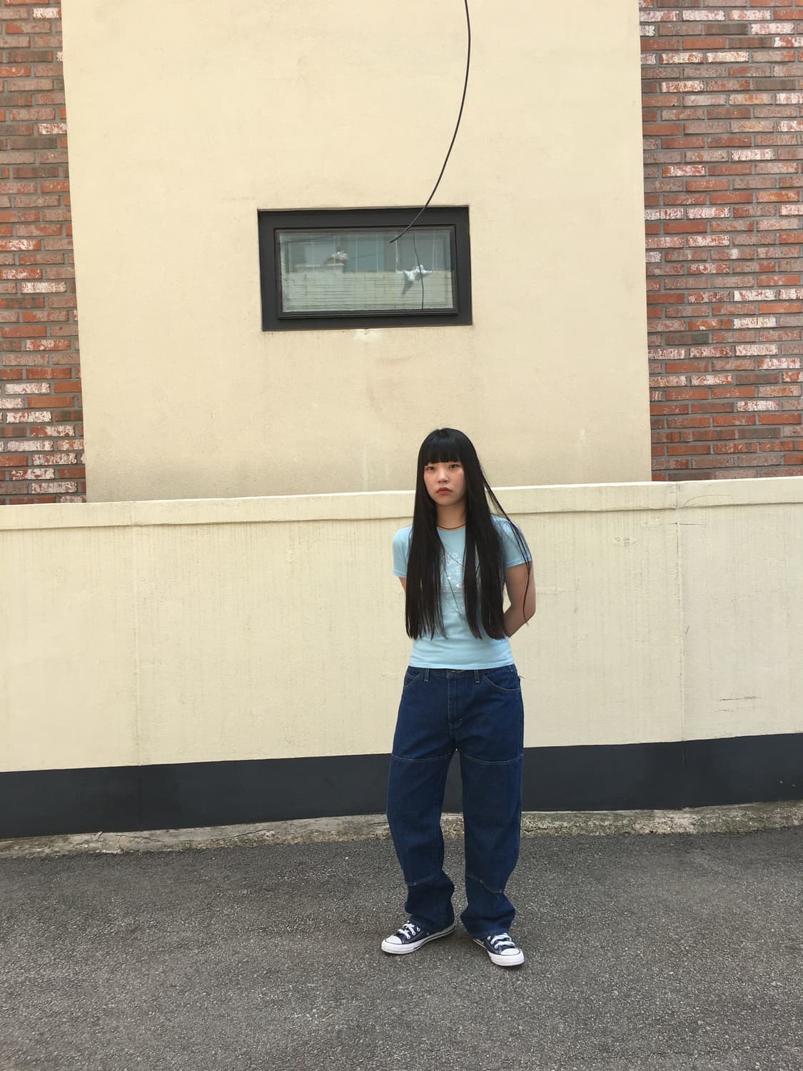 Dickies 디키즈 데님 더블니 팬츠 상품이미지1