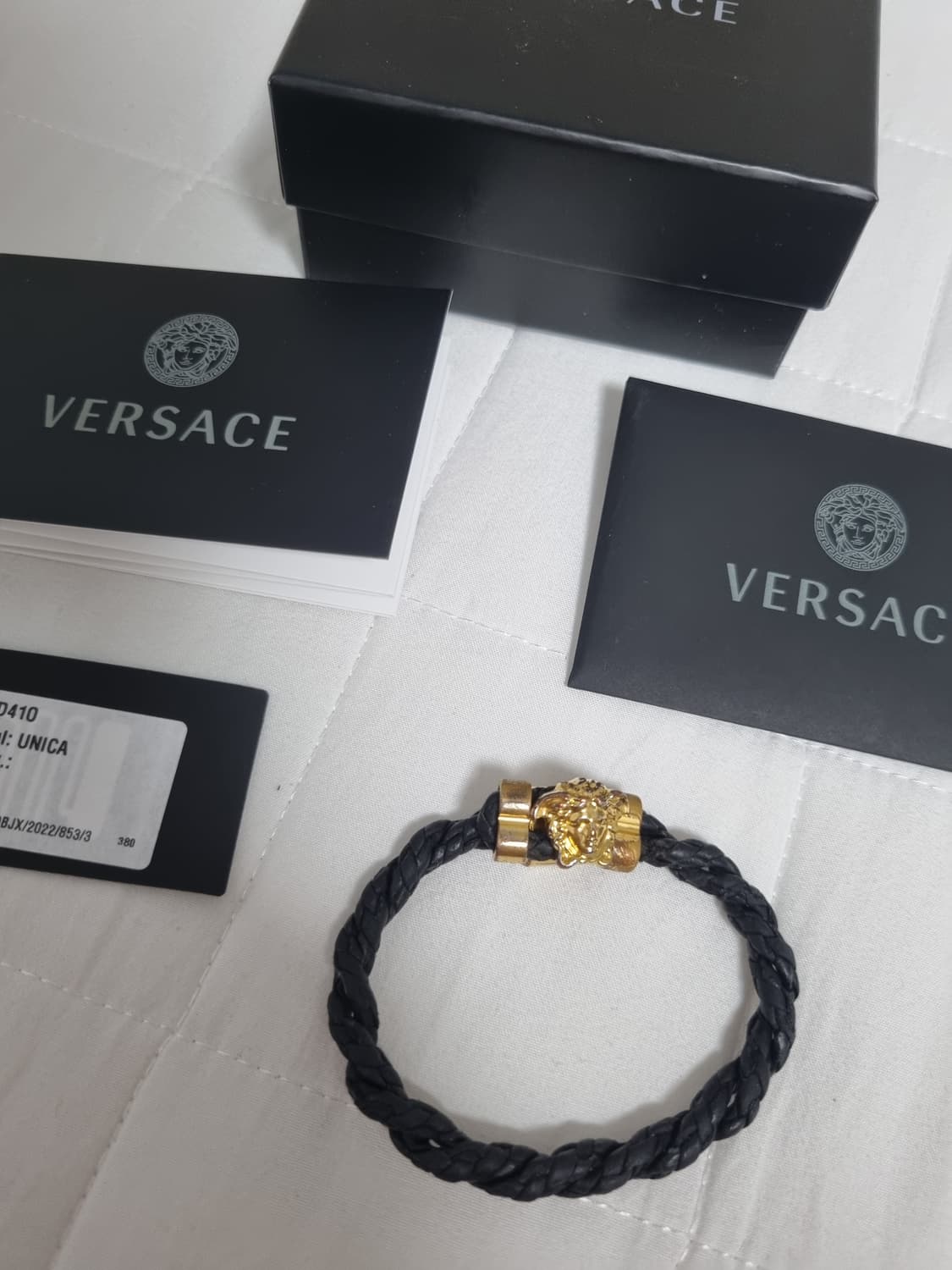 베르사체 메두사 금장 팔찌 상품이미지1