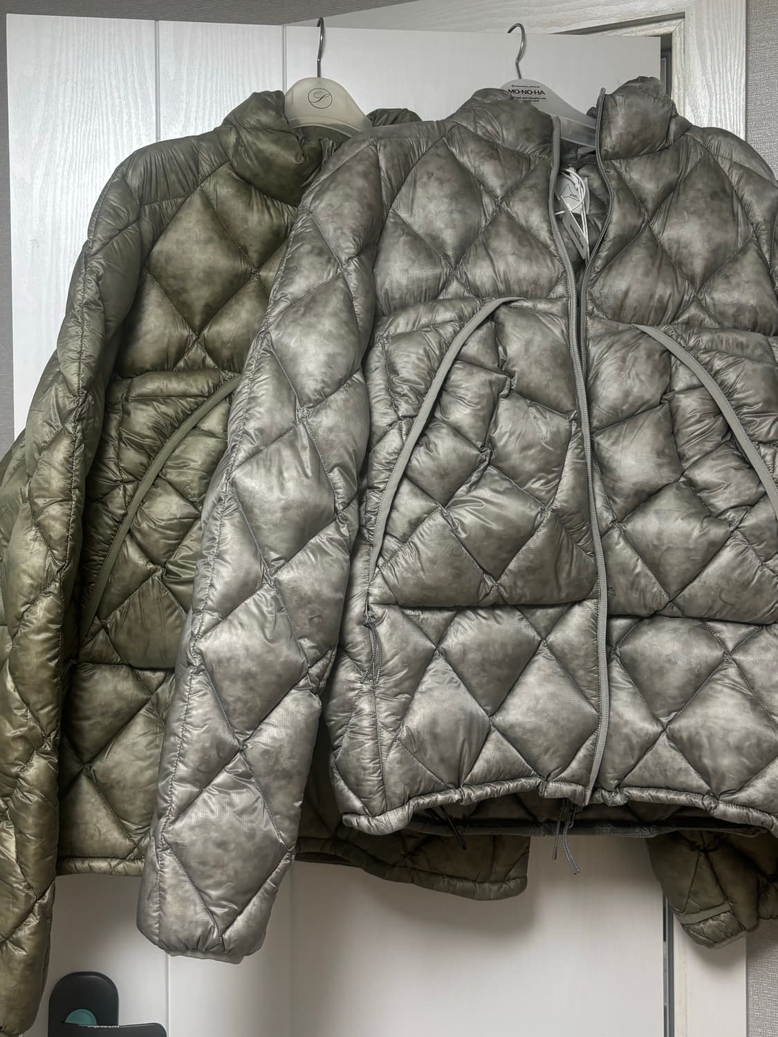 로아하이킹 패딩 25fw 세이지그린, 실버 s,m 상품이미지1