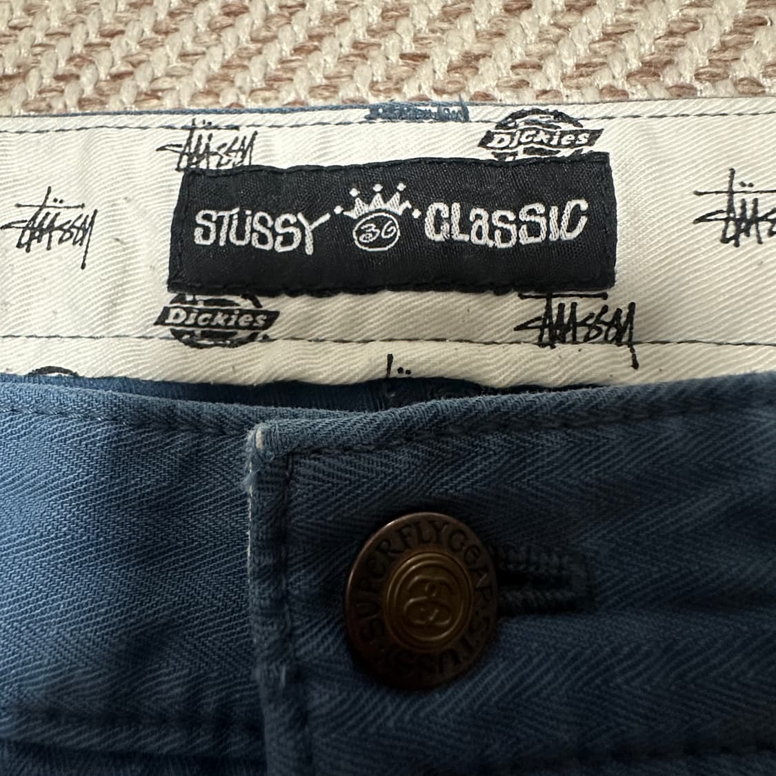 DICKIES X STUSSY japan work pants 상품이미지4