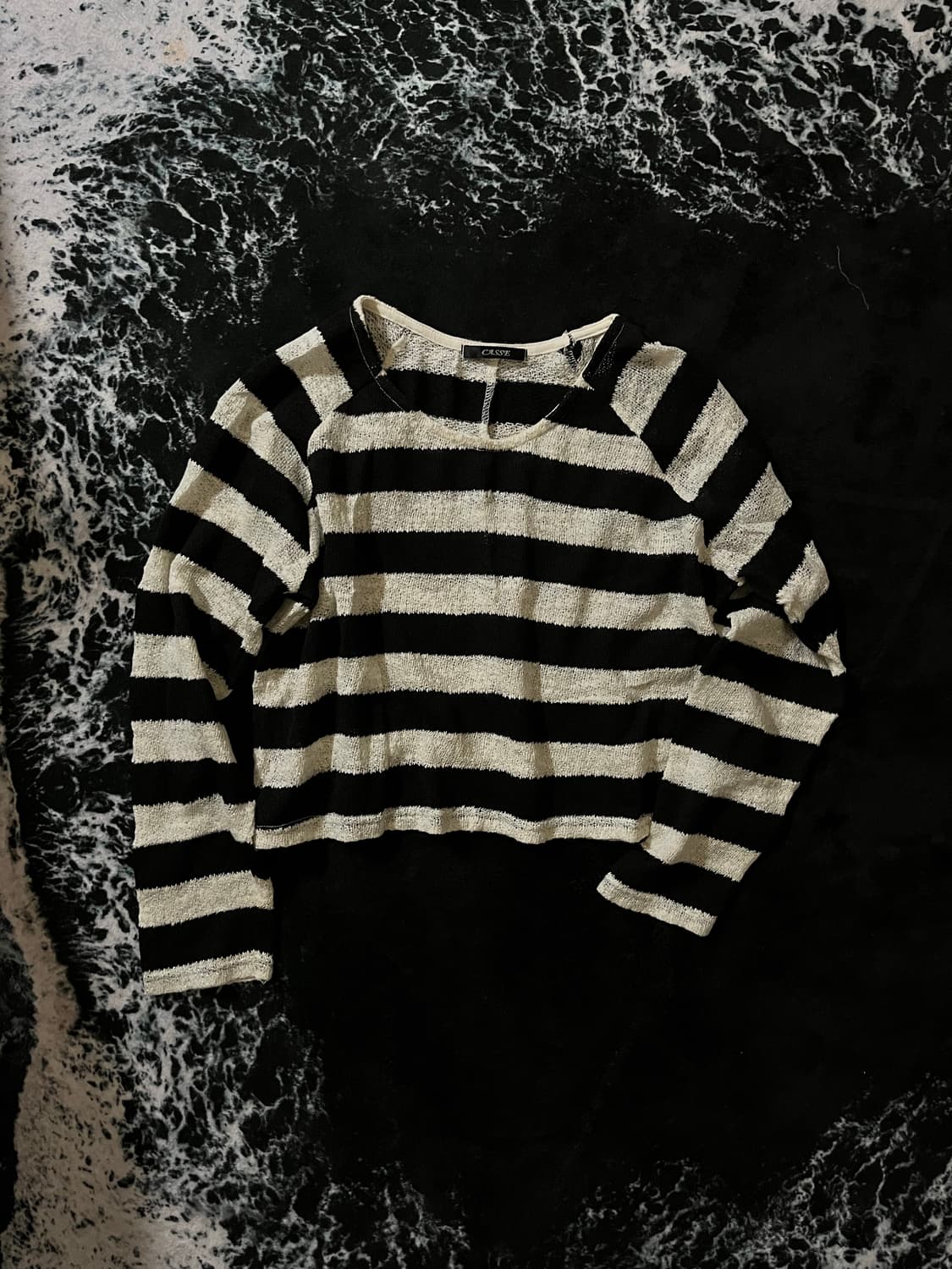 단가라 니트 상품이미지1