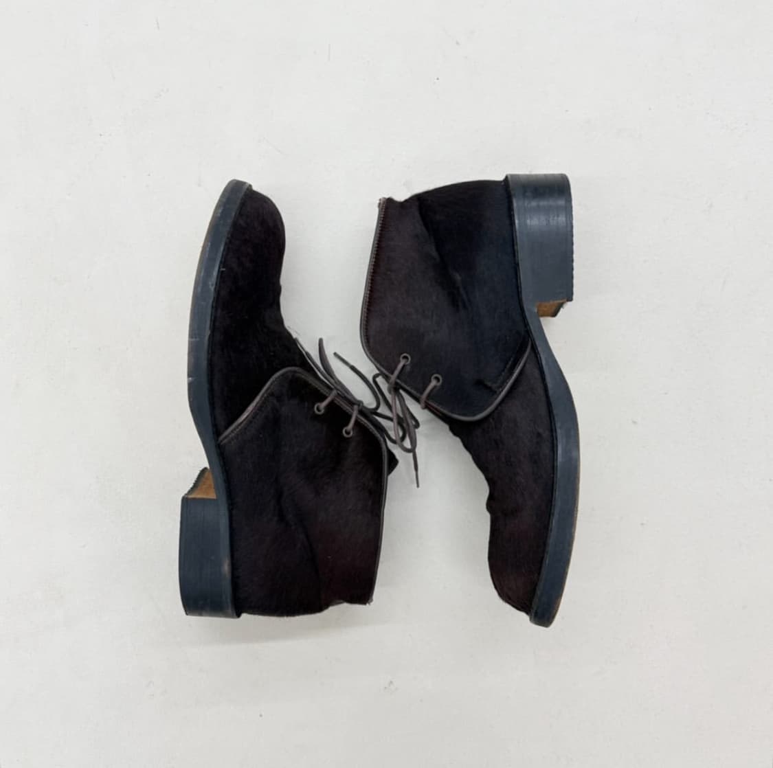 장 폴 고티에 옴므 브라운 송치 부츠 상품이미지3