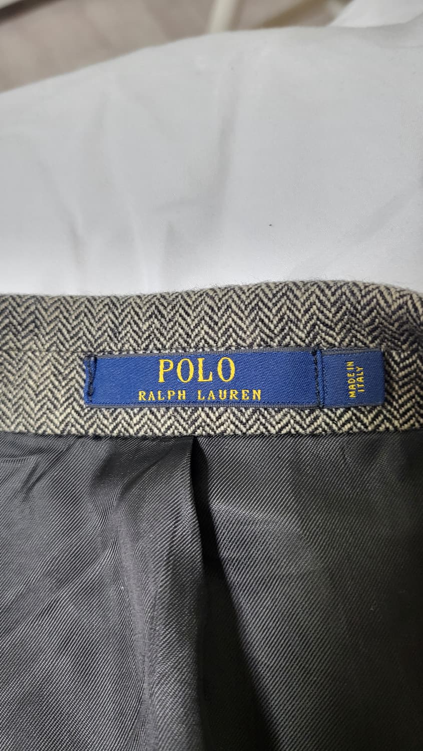 폴로 랄프로렌 남성 헤링본 울 블레이저(이태리메이드)  상품이미지6