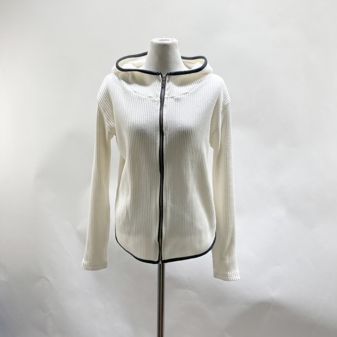 by milk 여성골지후드집업자켓 아이보리 FREE  상품이미지1