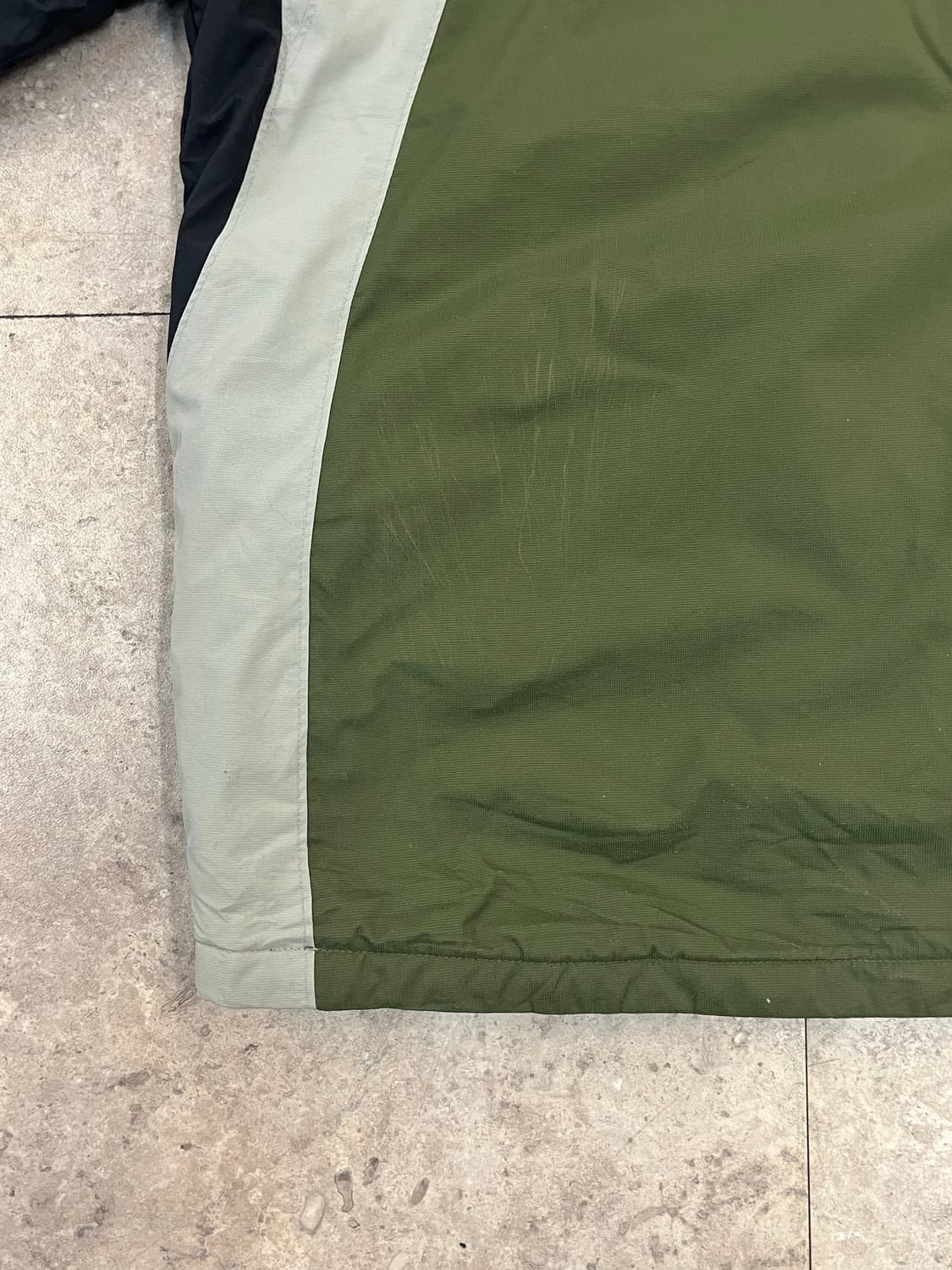 컬럼비아 배색 바람막이 자켓 카키 #csz2678 상품이미지8