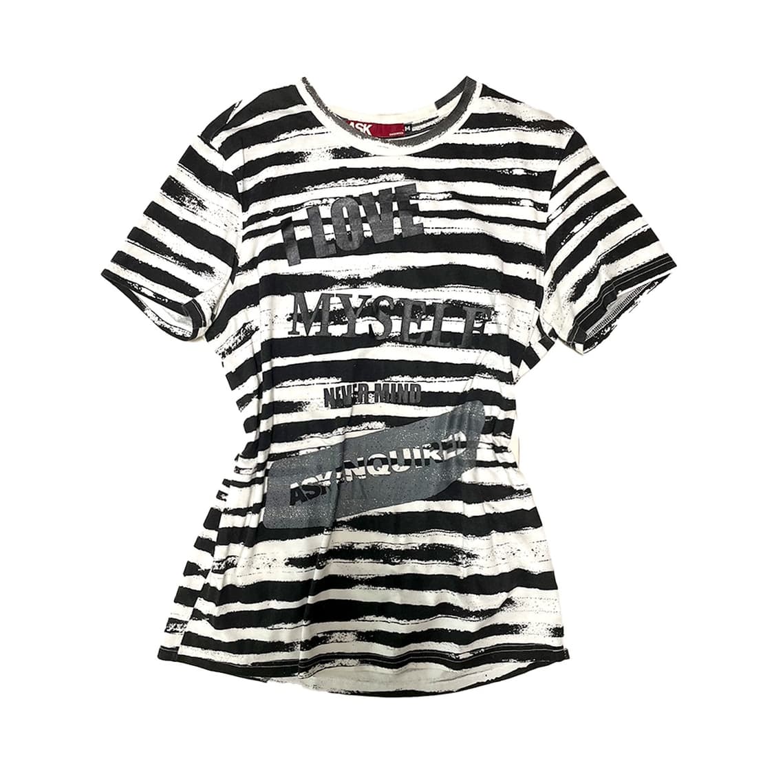 ask zebra black & white top 상품이미지1